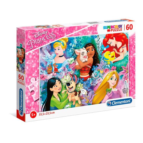 Puzzle Clementoni Princesas Disney 60 Peças