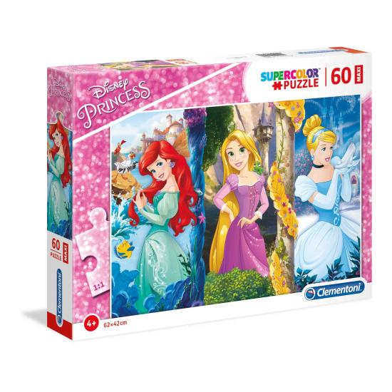 Puzzle Clementoni Princesas Disney Maxi 60 Peças