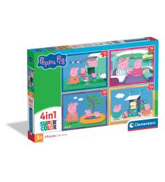 Puzzle Clementoni Progressive Peppa Pig 12-16-20-24 Pçs