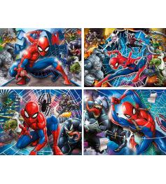 Puzzle Clementoni Progressive Homem-Aranha 20-60-100-180 Pzs.