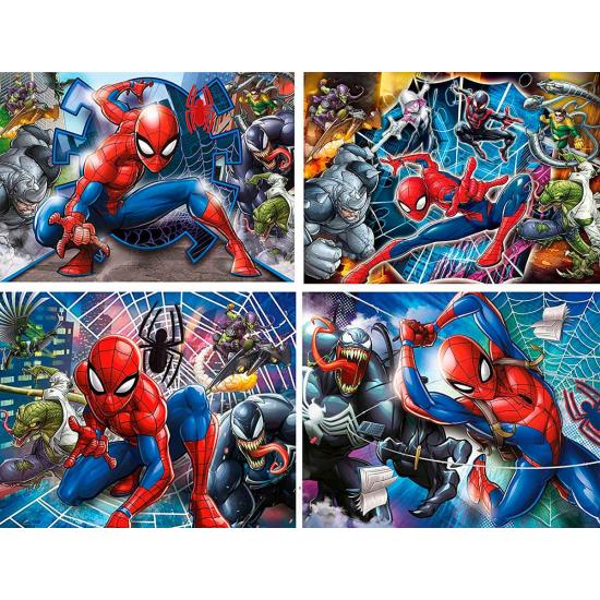 Puzzle Clementoni Progressive Homem-Aranha 20-60-100-180 Pzs.