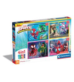 Puzzle Clementoni Progressive Spidey Amazing Friends 12-16-20-24