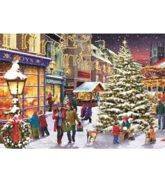 Puzzle Clementoni Aldeia De Natal 1000 peças