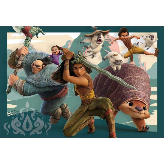 Puzzle Clementoni Raya e o Último Dragão Maxi 104 Pçs