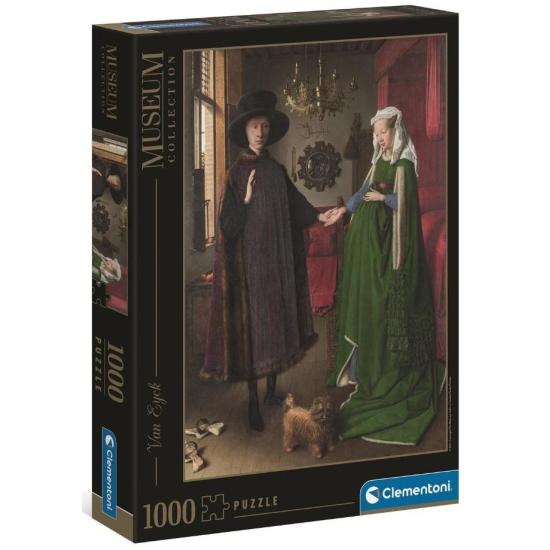 Puzzle Clementoni Retrato de Giovanni Arnolfini e sua esposa de Puzzle Clementoni Retrato de Giovanni Arnolfini e sua esposa de