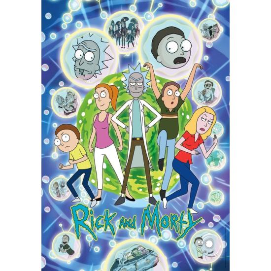 Puzzle Clementoni Rick and Morty I de 1000 Peças