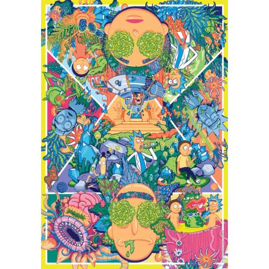 Puzzle Clementoni Rick and Morty II de 1000 Peças