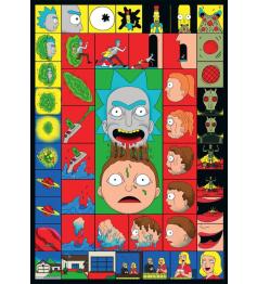 Puzzle Clementoni Rick and Morty III de 1000 Peças