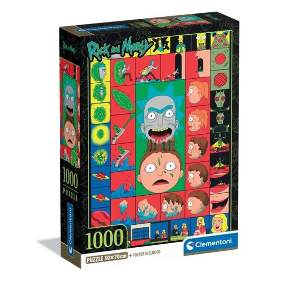 Puzzle Clementoni Rick and Morty III de 1000 Peças