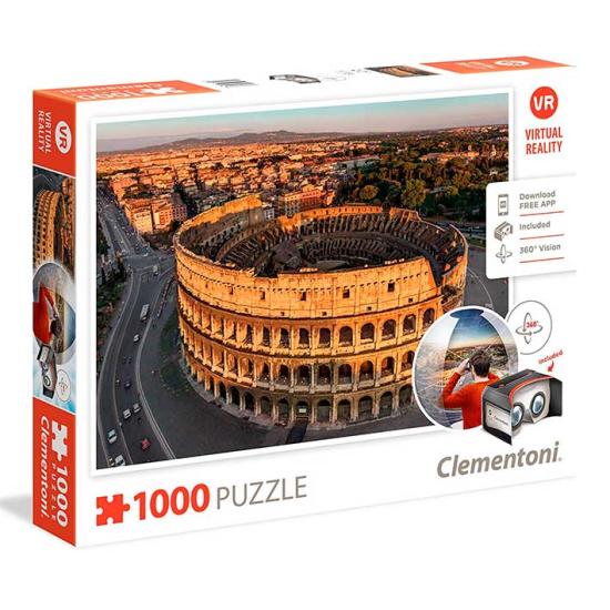 Puzzle Clementoni VR Roma 1000 peças