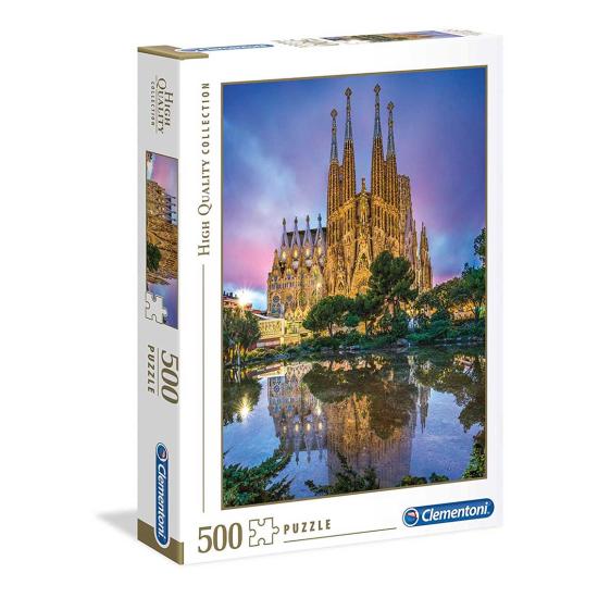 Puzzle Clementoni Sagrada Família, Barcelona 500 peças