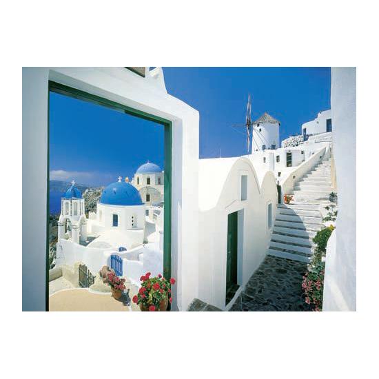 Clementoni Santorini, Grécia Puzzle de 1000 peças
