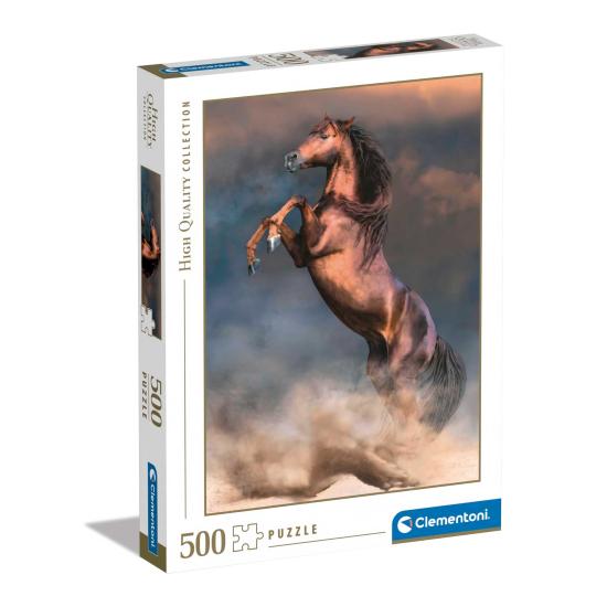 Puzzle Clementoni Garanhão Vermelho Selvagem 500 Peças Puzzle Clementoni Garanhão Vermelho Selvagem 500 Peças