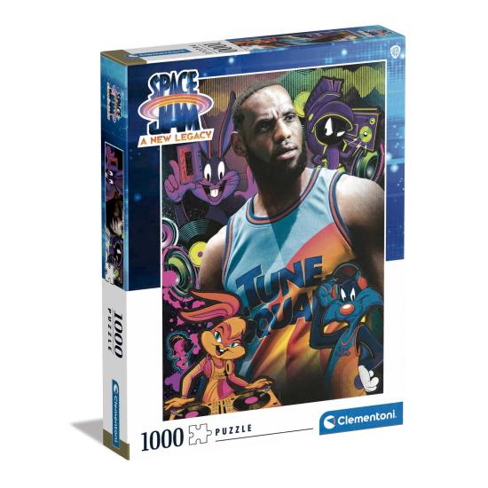 Puzzle Clementoni Space Jam 2 Música 1000 Peças
