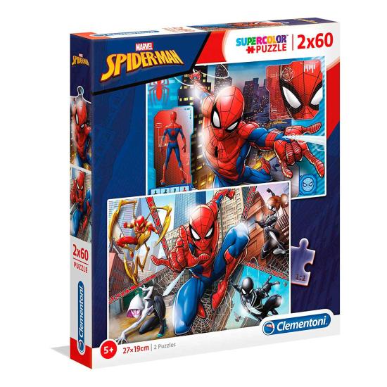 Puzzle Clementoni Spiderman 2 x 60 peças