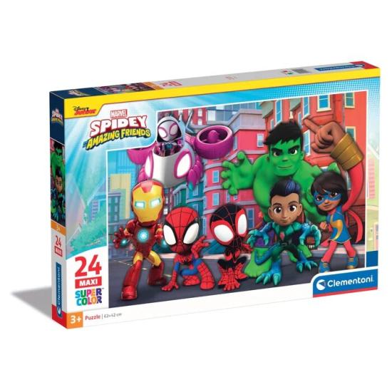 Puzzle Clementoni Spidey Amazing Friends Maxi 24 Peças