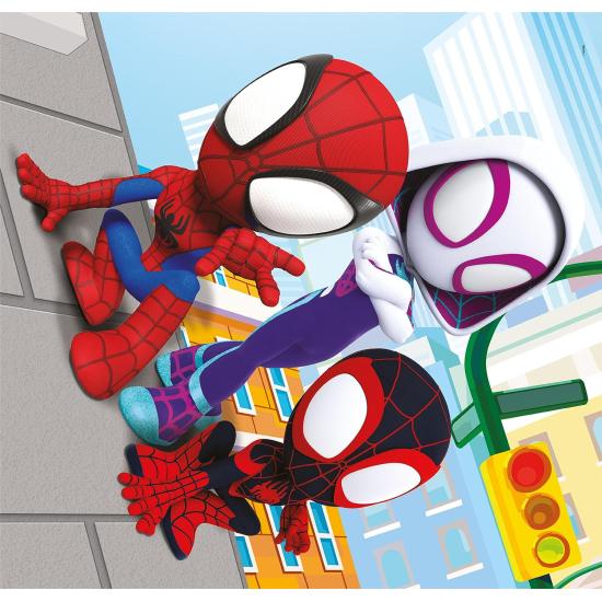 Puzzle Clementoni Spidey and Amazing Friends 3 x 48 peças Puzzle Clementoni Spidey and Amazing Friends 3 x 48 peças