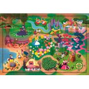 Puzzle Clementoni Story Maps Alice 1000 Peças