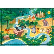 Puzzle Clementoni Story Maps O Livro da Selva 1000 Peças