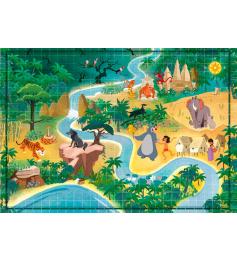 Puzzle Clementoni Story Maps O Livro da Selva 1000 Peças