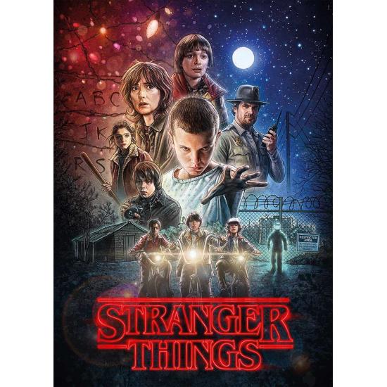 Puzzle Clementoni Stranger Things 1 1000 peças Puzzle Clementoni Stranger Things 1 1000 peças