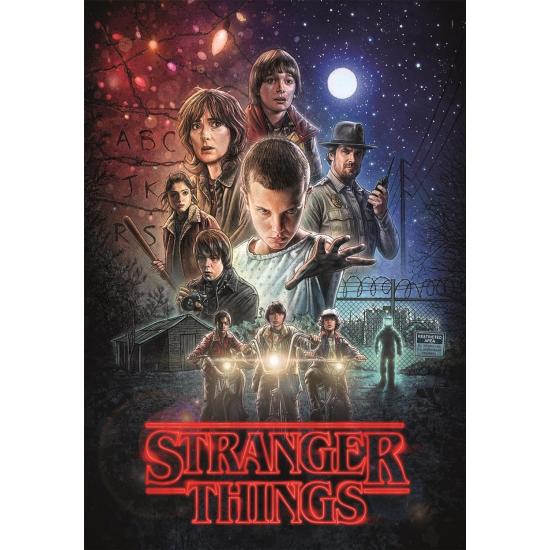 Puzzle Clementoni Stranger Things 1 1000 peças