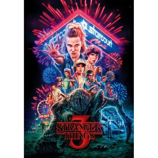 Puzzle Clementoni Stranger Things 3 1000 peças