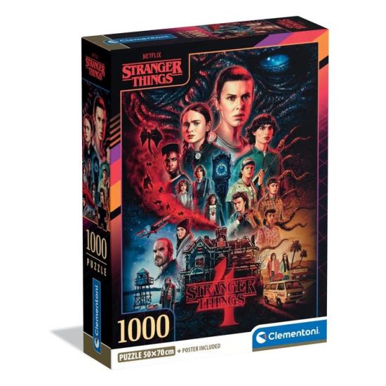 Puzzle Clementoni Stranger Things 4 1000 peças