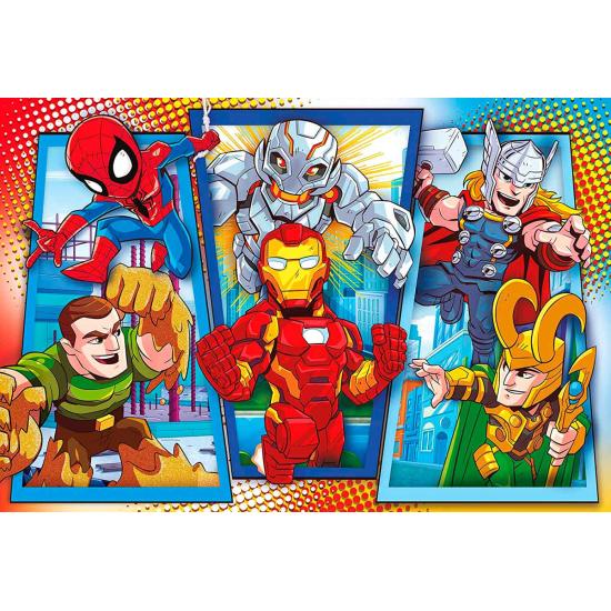 Puzzle Clementoni Marvel Superheroes Maxi 104 Peças