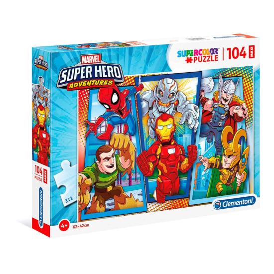 Puzzle Clementoni Marvel Superheroes Maxi 104 Peças