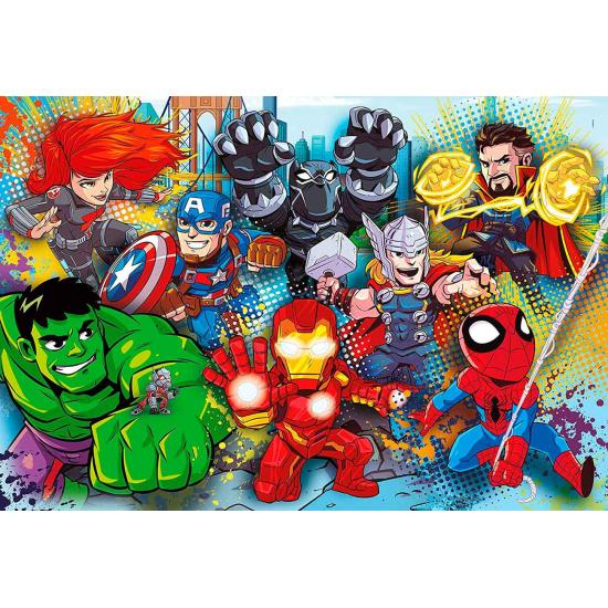Puzzle Clementoni Marvel Superheroes Maxi 60 Peças