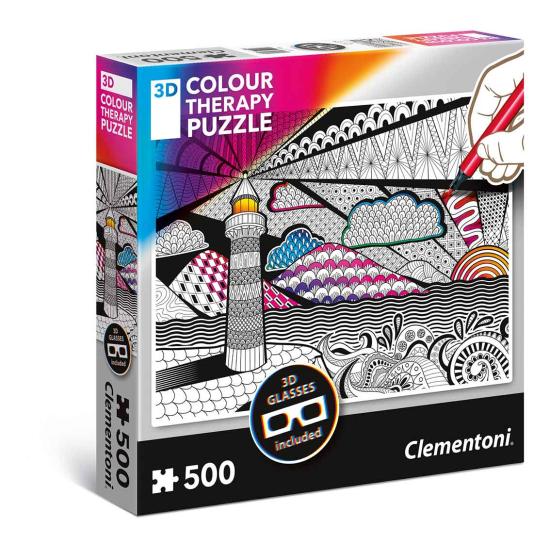 Clementoni THERAPY O Farol Puzzle 500 Peças
