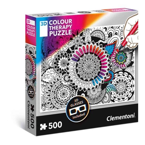 Puzzle Clementoni THERAPY Mandala 500 peças