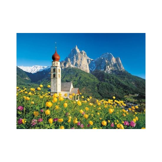 Puzzle Clementoni Tirol, Igreja de São Valentim 1500 peça