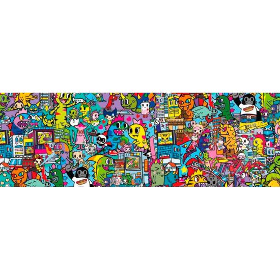 Puzzle Clementoni Tokidoki Panorama 1000 Peças