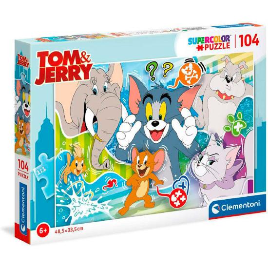Puzzle Clementoni Tom e Jerry III 104 Peças