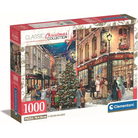 Puzzle Clementoni Um Passeio De Natal 1000 peças