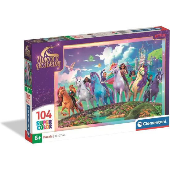 Puzzle Clementoni Unicorn Academy 104 Peças Puzzle Clementoni Unicorn Academy 104 Peças