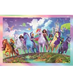 Puzzle Clementoni Unicorn Academy 104 Peças