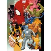 Puzzle Clementoni Universo Marvel Anos 80 de 1000 Peças