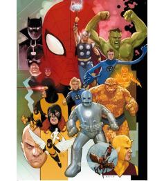 Puzzle Clementoni Universo Marvel Anos 80 de 1000 Peças