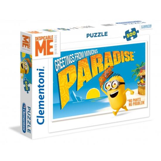 Puzzle Clementoni Vamos ao Paraíso 500 Peças