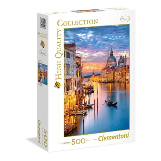 Puzzle iluminado Clementoni Veneza 500 peças
