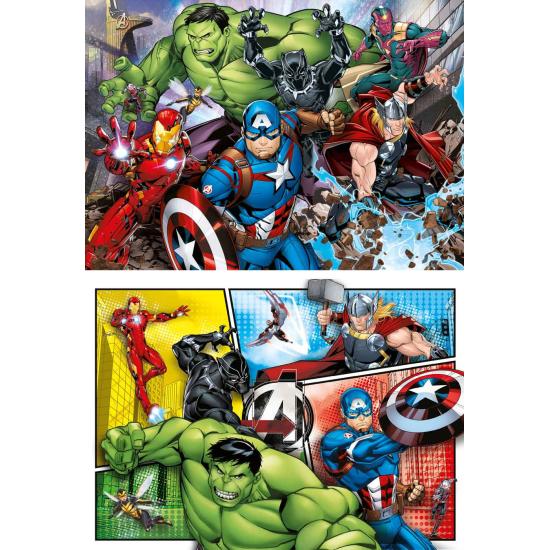 Puzzle Clementoni Avengers 2 x 60 peças