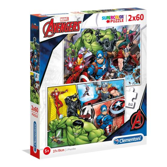 Puzzle Clementoni Avengers 2 x 60 peças