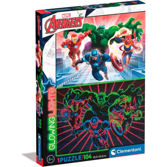 Puzzle Clementoni Avengers Brilhante 104 Peças Puzzle Clementoni Avengers Brilhante 104 Peças