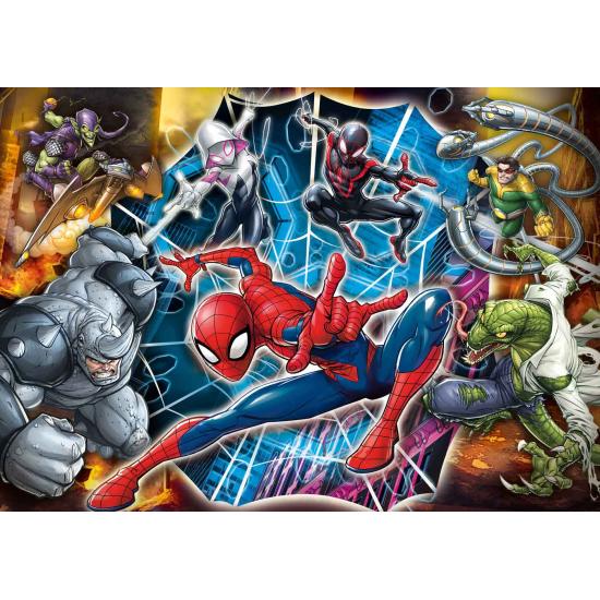 Puzzle Clementoni Vilões do Homem-Aranha Maxi 104 Peças