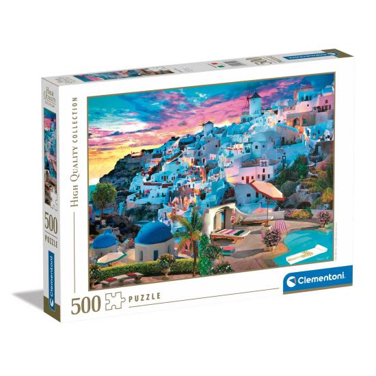 Puzzle Clementoni Vista de Grecia de 500 Peças Puzzle Clementoni Vista de Grecia de 500 Peças