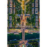 Puzzle Clementoni Voando sobre Paris 1500 peças