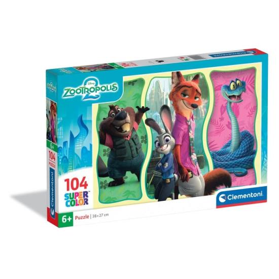 Puzzle Clementoni Zootropolis 2 de 104 Peças